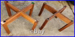 AR Acoustic Research Speaker Stands original OEM Walnut AR3a Ar2ax Ar5 JBL KLH
