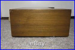 AR Acoustic Research Stereo FM Tuner, Wood Case