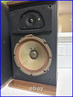 AR Acoustic Research TSW 210B Bookshelf Speakers? Made in USA? Working Read
