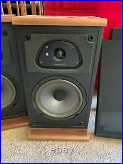 AR Acoustic Research TSW-210 2-Way Speakers -Oak Top/Bottom Panels- Sound Great