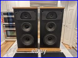 AR Acoustic Research TSW 410 Speakers 3-Way 100 Watt 4 Ohm Vintage 1987 Hifi