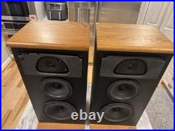 AR Acoustic Research TSW 410 Speakers 3-Way 100 Watt 4 Ohm Vintage 1987 Hifi