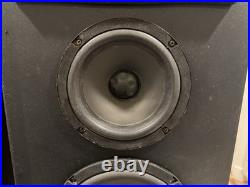 AR Acoustic Research TSW 410 Speakers 3-Way 100 Watt 4 Ohm Vintage 1987 Hifi