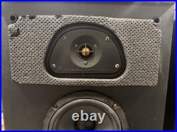 AR Acoustic Research TSW 410 Speakers 3-Way 100 Watt 4 Ohm Vintage 1987 Hifi