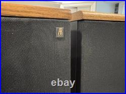 AR Acoustic Research TSW 410 Speakers 3-Way 100 Watt 4 Ohm Vintage 1987 Hifi