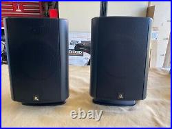 AR Acoustic Research The Edge Indoor/Outdoor Speakers Black Pair