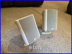 AR Acoustic Research The Edge Indoor/Outdoor Speakers White Pair