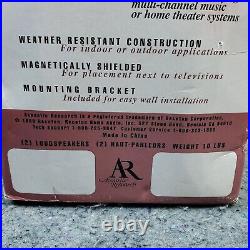 AR Acoustic Research The Sequel Indoor/Outdoor Speakers Home Theatre 1990s VTG