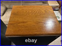 AR Acoustic Research Vintage TSW 510 Speakers, Great Condition, Oak