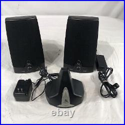 AR Acoustic Research Wireless 2-Way Speakers With Transmitter Model AW871