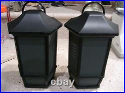 AR Indoor Outdoor 2-Lantern Portable Wireless Speaker AWS63 withTransmitter Mint