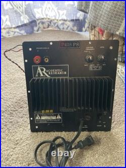 AR P428PS Amplifier Lot Tested Unit + Crossovers & Wiring (Project/Parts)