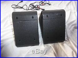 AR Powered Partners speakers with carry case Teledyne Acoustic Research 35 watts