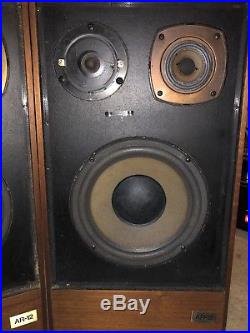 AR(acoustic Research)model-12 Rare Speakers. Restored And Sound Great