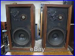AR speakers Vintage AR3a loudspeakers RARE finish