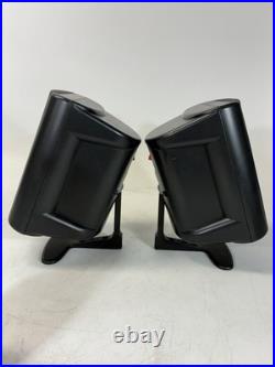 AR the EDGE Bookshelf Speakers 2.0 Chan. Wired BLK Rectangular Banana Jack Pair