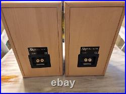 A Acoustic Research AR 206 HO Bookshelf Speakers Maple Tested