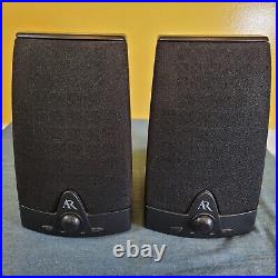 A Pair Of AR(Acoustic Research) AW871 Speakers With Transmitter And Cords Tested
