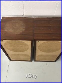 Acoustic Research 1968 Vintage Ar2-ax Speakers Fully Functional Legendary Sound