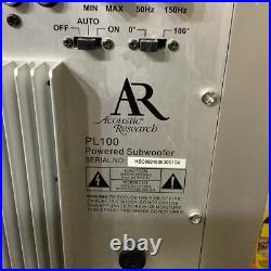 Acoustic Research 200 watts PL 100 Powered Subwoofer(HEC060-104)