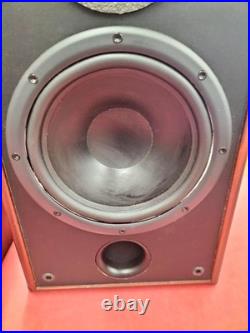 Acoustic Research 208HO Bookshelf Speakers 2-Way Bass Reflex Pair
