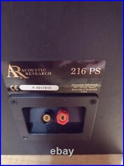 Acoustic Research 216 PS Performance Series Speakers Excellent Local Pickup