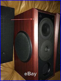 Acoustic Research 308HO AR 308 HO Speakers Cherry