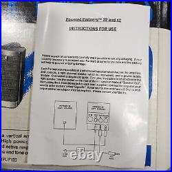 Acoustic Research 8watt Amplified Desk Speakers Model Ar42