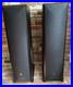 Acoustic Research AR11 Tower Speakers Black Hardwood Cabinets Rare Pickup Only