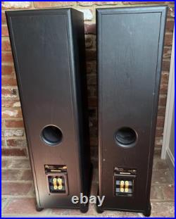 Acoustic Research AR11 Tower Speakers Black Hardwood Cabinets Rare Pickup Only Acoustic Research AR11 Tower Speakers Black Hardwood Cabinets Rare Pickup Only