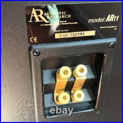 Acoustic Research AR11 Tower Speakers Black Hardwood Cabinets Rare Pickup Only Acoustic Research AR11 Tower Speakers Black Hardwood Cabinets Rare Pickup Only