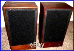 Acoustic Research AR15 Audiophile Hi-Fi Speakers RESTORED and Simply the BEST EX