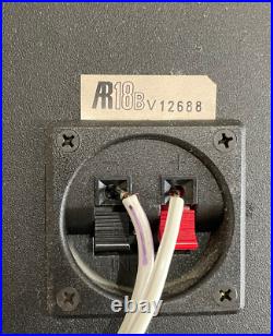 Acoustic Research AR18B AR 18 Bookshelf Speakers (Pair)