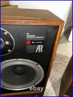 Acoustic Research AR18J HiFi Bookshelf Speakers. Serviced. Sound fantastic