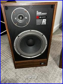 Acoustic Research AR18J HiFi Bookshelf Speakers. Serviced. Sound fantastic