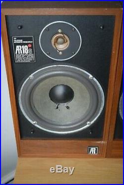 Acoustic Research AR18S Classic Hi-Fi Stereo Speakers