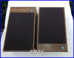 Acoustic Research AR18S Speakers. Not Tested, Parts Only