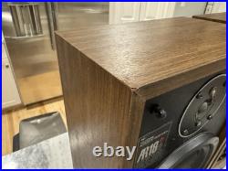Acoustic Research AR18s Bookshelf Speakers Excellent Shape, Refoamed, Tested