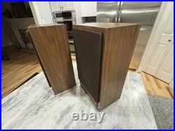 Acoustic Research AR18s Bookshelf Speakers Excellent Shape, Refoamed, Tested