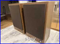 Acoustic Research AR18s Bookshelf Speakers Excellent Shape, Refoamed, Tested
