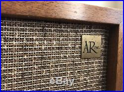 Acoustic Research AR2 Speakers 100% play tested Warranty Card badges Single Own