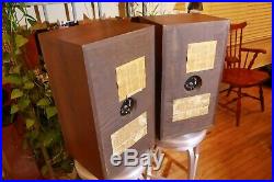 Acoustic Research AR2 Speakers Original Version Made in USA Consecutive Serials