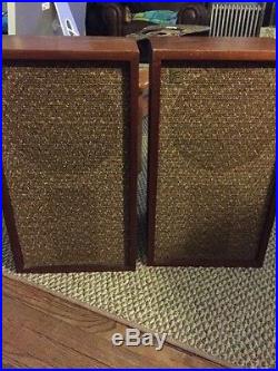 Acoustic Research AR2 Vintage Stereo Speakers sequential serial #s ar-2