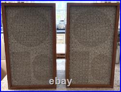 Acoustic Research AR2a Unfinished Pine Cabinets Perfect Working Condition