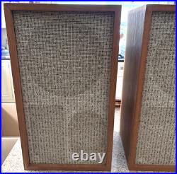 Acoustic Research AR2a Unfinished Pine Cabinets Perfect Working Condition