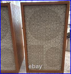 Acoustic Research AR2a Unfinished Pine Cabinets Perfect Working Condition