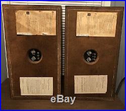 Acoustic Research AR2ax Pair Nice Original Unrestored Speakers serviced! AR
