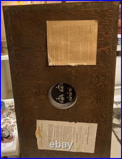 Acoustic Research AR2ax speakers Late 60's Walnut, Working, withAR logo pins Acoustic Research AR2ax speakers Late 60's Walnut, Working, withAR logo pins