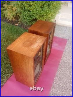 Acoustic Research AR3A AR-3A Speakers Works Tested(BOTH WOOFERS NEED REFOAM)