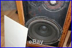 Acoustic Research AR3 Speakers All Original